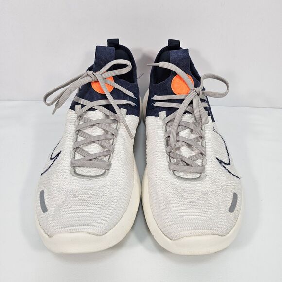 Nike Free Run Flyknit Next Nature  Thunder Blue Sail White Men\'s Size 8.5 Shoes main image 5